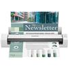 Senza Marca/Generico Brother DS-740D Scanner 600x600 Dpi A Foglio Nero Bianco A4 Scanner E Accessori