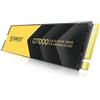 M2 SSD 2TB, Nvme SSD M.2 Con Dissipatore, Pcie 4.0 X 4, Fino a 7000Mb/S, SLC Cac