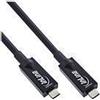 InLine Cavo USB 3.2 Gen.2 AOC - USB-C maschio-maschio - nero - 10m
