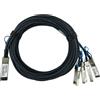 Blueoptics Q28-4S28-DAC-3M-CN-B-B-B-B-B-B-B-B-B-BLE QSFP28 4XSFP28 Black (Q28-4S