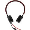 Jabra Cuffia professionale Jabra EVOLVE 40 MS Duo USB+Jack, Cancellazione di rumore,US