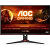 AOC Gaming 27G2SPAE - Monitor FHD Da 27 Pollici, 165 Hz, 1 Ms MPRT, FreeSync, G-