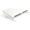 BakkerElkhuizen FlexDesk 630N porta documenti Acrilico Plastica Gomma Acciaio Tr