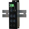 EXSYS HUB USB 3.2 Gen 1 7 porte prese 1xC a monte 5xA/2xC downst.