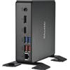 Shuttle NC40U Barebone Per PC Stazione Di Lavoro 0.84L Sized PC Nero 7305 Intel