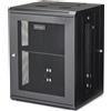 StarTech.com Armadio per Server Rack Montabile a Parete 15U - Armadio a Cerniera