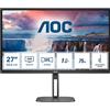 Senza Marca/Generico AOC V5 Q27V5N Monitor Pc 27" 2560x1440 Pixel Quad HD Led Nero Q27v5n Bk