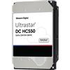WD Western Digital WD Ultrastar DC HC550 WUH721818AL5204 Hard Disk 18Tb Interno 3.5
