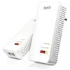 Senza Marca/Generico FRITZ!Powerline 1240 AX WLAN Set 1200 Mbit S Collegamento Ethernet LAN Wi-Fi Bia