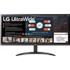 LG Monitor 34" LED IPS 34WP500-B 2560x1080 UltraWide Full HD Tempo Di Risposta 5