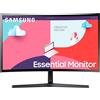 Samsung Monitor S36C (S27C366), Curvo (1800R), 27'', 1920x1080 (Full HD), VA, 75