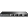 Tp-Link T1500-28PCT Gestito L2 Fast Ethernet (10 100) Nero 1U Supporto Power Ove