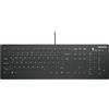 Cherry AK-C8112 Tastiera Usb Qwertz Tedesco Nero Bianco Ak-C8112-Us-B De
