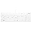 CHERRY AK-C8112 tastiera USB AZERTY Francese Bianco