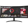 LG UltraWid 34WR50QK-B Schermo PC Ultra Large 34" Risoluzione QHD 3440x1440 5ms