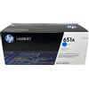 HP CE341A 651A TONER ORIGINALE CIANO LASERJET ENTERPRISE CP4025/CP4525 [A BOX]