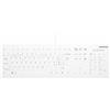 Active Key CHERRY AK-C8112 tastiera USB QWERTZ Svizzere Bianco