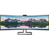 PHILIPS Monitor Curvo 49", 499P9H, Gaming Superwide 32:9, Risoluzione 5120*1440,