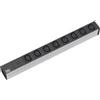 Bachmann 19 pollici 1U 8xC13 1x fusibile 10A corrente 20m CEE7/7