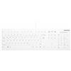 Cherry AK-C8112 Tastiera Usb Qwerty Tedesco Bianco Ak-C8112-Us-W De