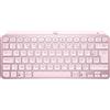 Logitech MX Keys Mini tastiera RF senza fili + Bluetooth ĄŽERTY Francese Rosa