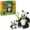 Lego Gadget - Lego: 31165 - Lego Creator - Famiglie Di Animali: Panda - Lego