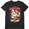 Pyramid Gadget - Ilustrata - Lucky Cat (Black) T-Shirt - Pyramid