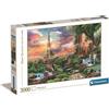 Clementoni Gadget - Clementoni: Puzzle Made In Italy 3000 Pz High Quality Collection Paris