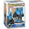 Funko Gadget - Pokemon: Funko Pop! Games - Lucario (Vinyl Figure 856) - Funko