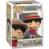 Funko Gadget - One Piece: Funko Pop! Animation - Monkey D. Luffy (Vinyl Figure 1771) F
