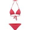 Sundek Costume Mare Donna Jennifer Top A Triangolo E Slip Fisso Arcobaleno Pitaya 01
