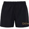 EA7 Costume Da Bagno Con Logo Black/Gold