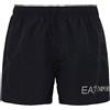 EA7 Costume Da Bagno Con Logo Black/Silver