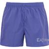 EA7 Costume Da Bagno Con Logo Corsican Blue/Silver