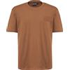 EA7 T-Shirt Core Identity Unisex In Jersey Di Cotone Toasted Coconut