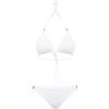 Sundek Costume Mare Donna Jennifer Top A Triangolo E Slip Fisso Arcobaleno White 43