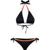 Sundek Costume Mare Donna Top Americano E Slip Regolabile Black 40
