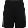 EA7 Bermuda Logo Series In Misto Cotone Black