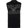 Emporio Armani Canotta beachwear in jersey organico stampa logo bold ASV