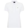 EA7 Polo Core Lady In Jersey Di Cotone Stretch White