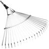Gardena Scopa a ventaglio combisystem: Rastrello per Foglie con Larghezza di 50 cm, Accessorio da Giardino per Raccogliere residui (3102-20)