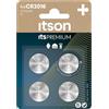 ITSON CR2016 batterie a bottone al litio, 3V, confezione da 4, consigliate per chiavi di auto