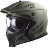 LS2, Casco jet modulari moto DRIFTER solid mat sand 2206, L