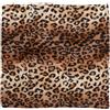 OULII Cuscino Quadrato Leopardato in Peluche Morbido, Fodera Per Sedia Da Cucina, 45x45 Cm, Con Cerniera Nascosta, Decorazione Per Casa E Ufficio