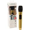 GIOCHI PREZIOSI Microfono Wireless per Canta Tu Karaoke PRO Colore Oro Perfetto per i Duetti