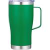 G-HOM G HOM - Bicchiere da 600 ml con cannuccia e coperchio, tazza da viaggio semplicemente moderna, in acciaio inox, isolamento sottovuoto, con cannuccia, a doppia parete a prova di perdite, con manico,