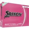 Srixon Soft Feel Lady Pallina da Golf per Donna |Bassa Compressione e Lancio Facile in Alto|Sensazione Ultra-Morbida |Ideale per Swing moderati e Maggiore precisione