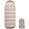 Naturehike Sacco a Pelo Invernale 4 Stagioni Ultraleggero Campeggio e le escursioni Per Adulti e Bambini Compatto Primavera Estivo Autunno 5-12℃ & 1-6℃ 220 x 170cm(Marrone B300)