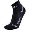 UYN Man Run Superleggera Socks, Calze Da Corsa Uomo, Black/Pearl Grey, 39-41