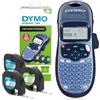 DYMO LetraTag LT-100H Starter Kit per la creazione di etichette, Macchina etichettatrice palmare, con nastro adesivo in plastica, in carta e trasparente, adatto per casa o ufficio